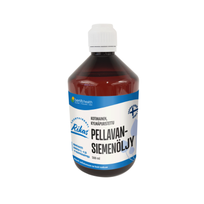 Rikas Pellavansiemenöljy 500 ml