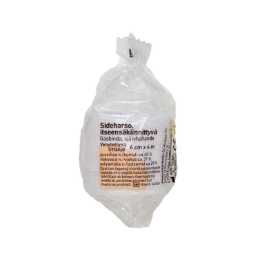 APTEEKKI Sideharso itseensäkiinnittyvä 4 cm x 4 m 1 kpl