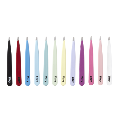 Vitry Pocket Tweezer Slant Ends Stainless Steel 1 kpl