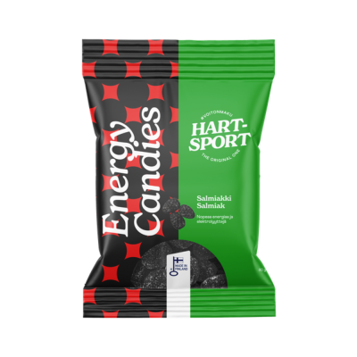 Hart-Sport Energiakarkit - Salmiakki 80 g