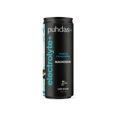 Puhdas+ Electrolyte+ Päärynä Vitamiinivesi 330 ml