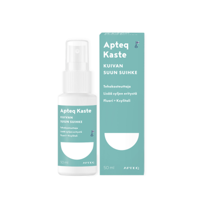 Apteq Kaste kuivan suun suihke 50 ml