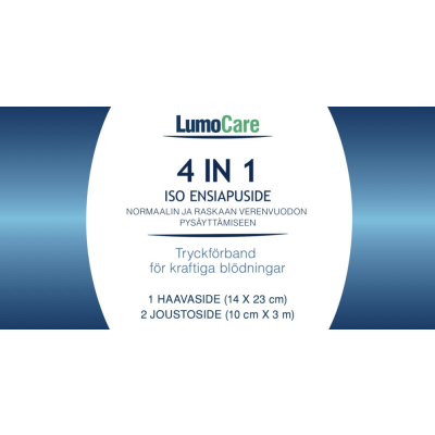 Lumocare 4 in 1 iso ensiapuside 1 kpl