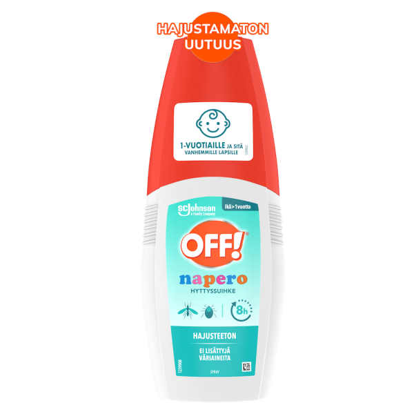 OFF! Napero hajustamaton hyttysuihke 100 ml