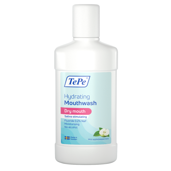 TePe Kosteuttava Suuvesi Omena/piparminttu 500 ml