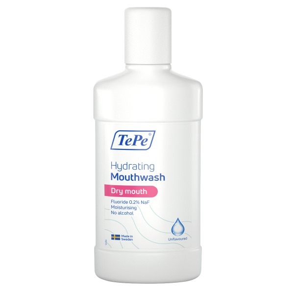 TePe Kosteuttava Suuvesi Maustamat 500 ml