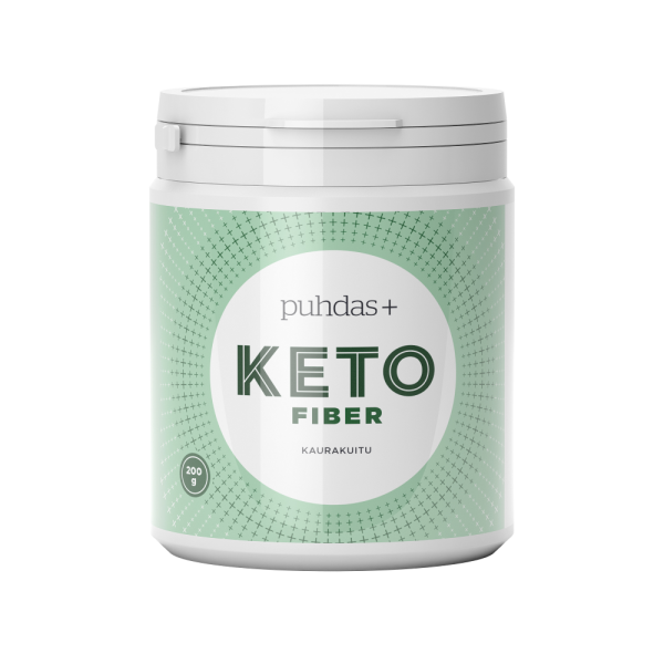 Puhdas+ Keto Fiber Kaurakuitu 200 g
