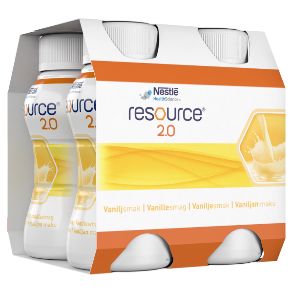 Resource 2.0 Vanilja 4x200 ml
