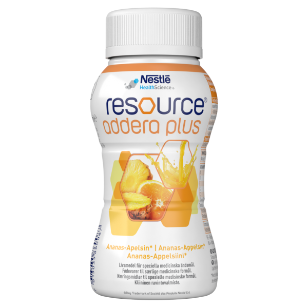 Resource Addera Plus Ananas-Appelsiini 4x200 ml