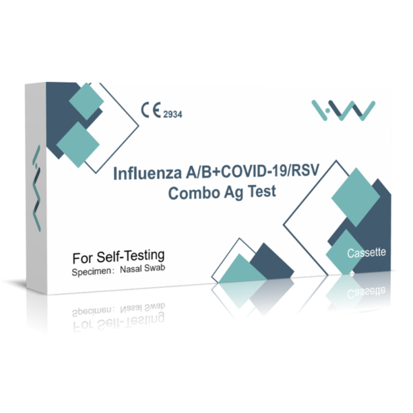 H&W Influenssa A/B+COVID-19/RSV Combo Test 1 kpl