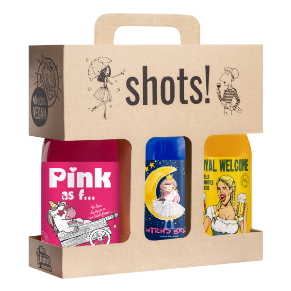 LaQ Lahjapakkaus suihkugeelit unisex Stardust 3x500 ml