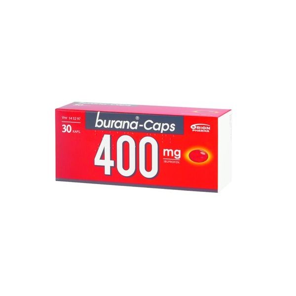 BURANA-CAPS kapseli, pehmeä 400 mg 30 fol
