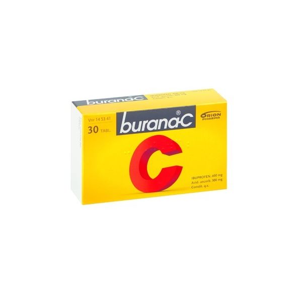 BURANA-C tabletti, kalvopäällysteinen 400/300 mg 30 fol