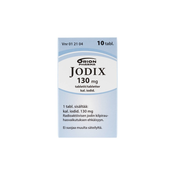 JODIX tabletti 130 mg 10 kpl