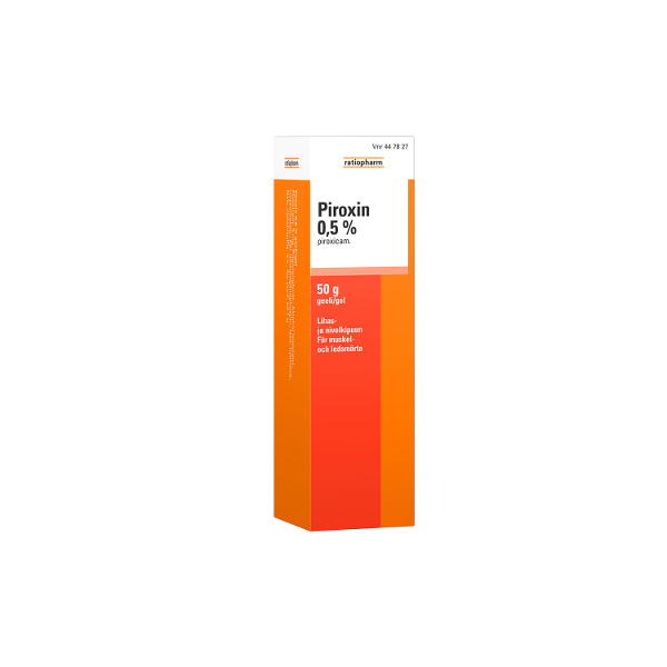 PIROXIN geeli 0,5 % 50 g
