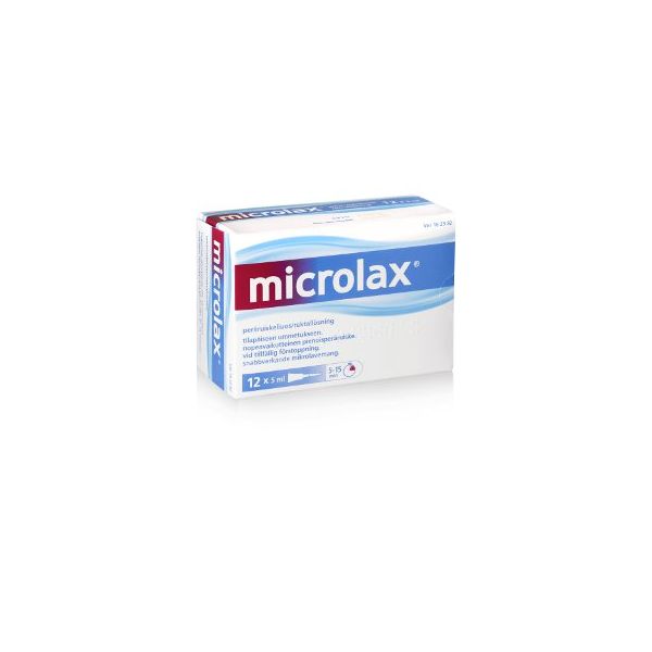 MICROLAX peräruiskeliuos 12 x 5 ml