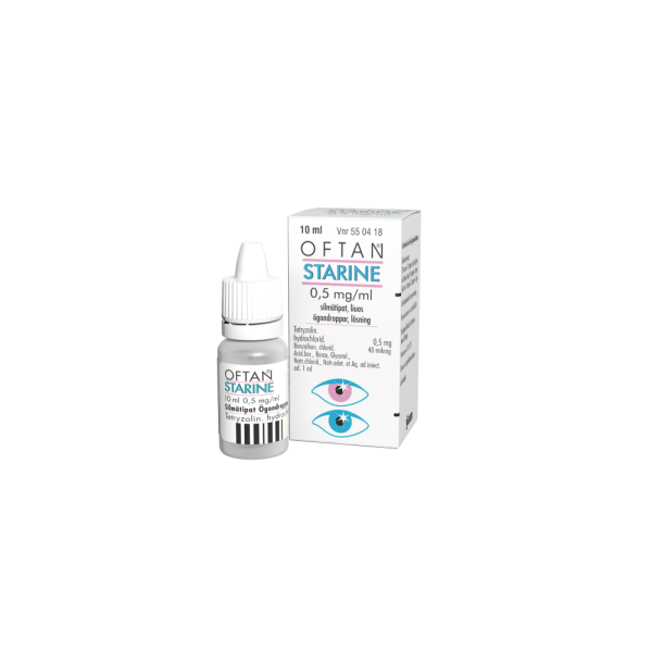 OFTAN STARINE silmätipat, liuos 0,5 mg/ml 10 ml