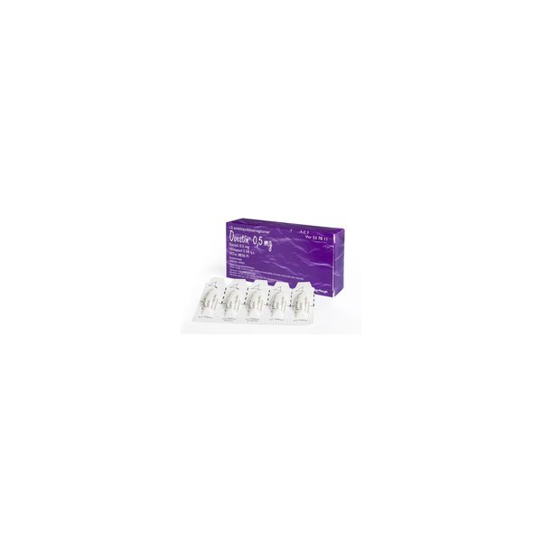 OVESTIN emätinpuikko 0,5 mg 15 fol