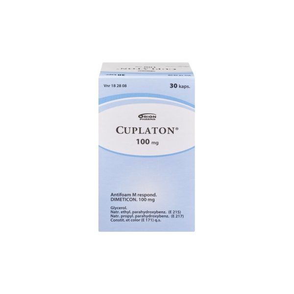 CUPLATON kapseli, pehmeä 100 mg 30 kpl