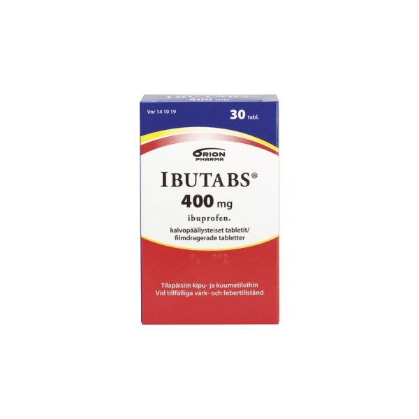 IBUTABS tabletti, kalvopäällysteinen 400 mg 30 fol