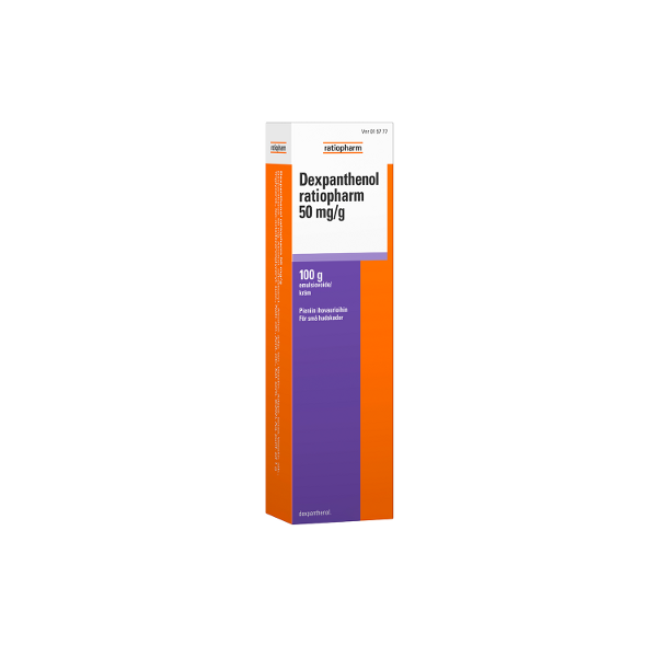 DEXPANTHENOL RATIOPHARM emulsiovoide 50 mg/g 100 g