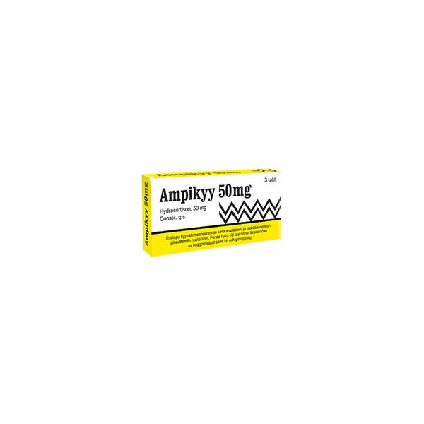 AMPIKYY tabletti 50 mg 3 fol