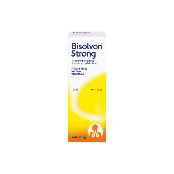 BISOLVON STRONG oraaliliuos 1,6 mg/ml 125 ml