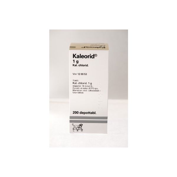 KALEORID depottabletti 1 g 200 kpl