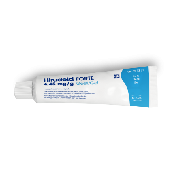 HIRUDOID FORTE geeli 4,45 mg/g 50 g