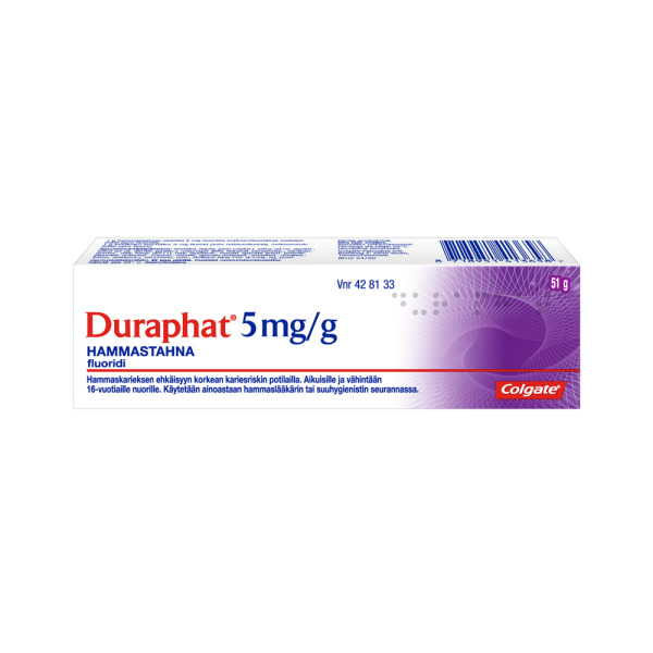 DURAPHAT hammastahna 5 mg/g 51 g
