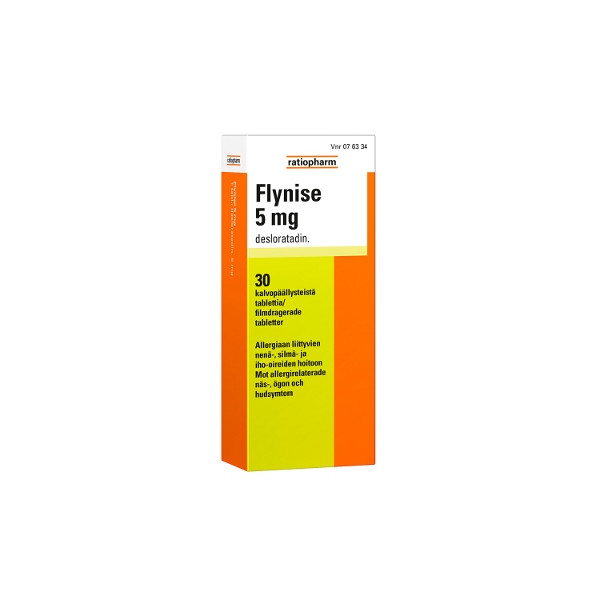 FLYNISE tabletti, kalvopäällysteinen 5 mg 30 fol