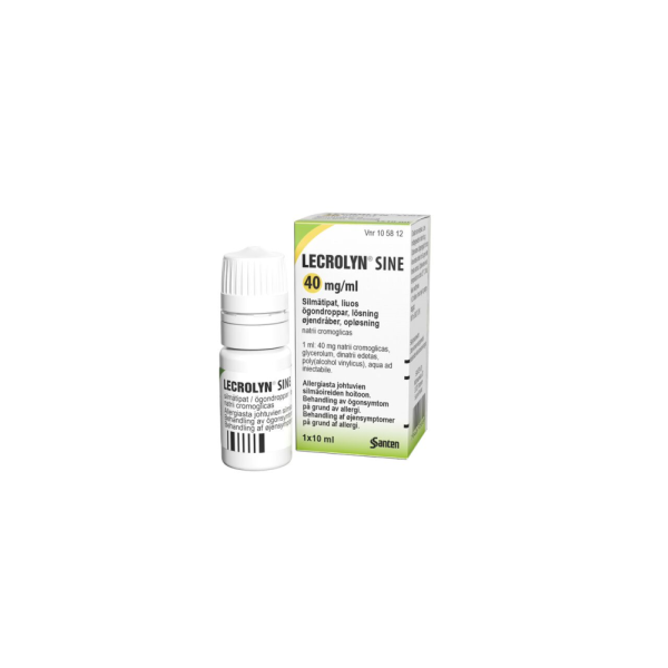 LECROLYN SINE silmätipat, liuos 40 mg/ml 10 ml