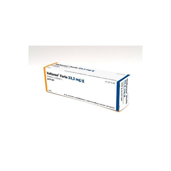 VOLTAREN FORTE geeli 23,2 mg/g 100 g
