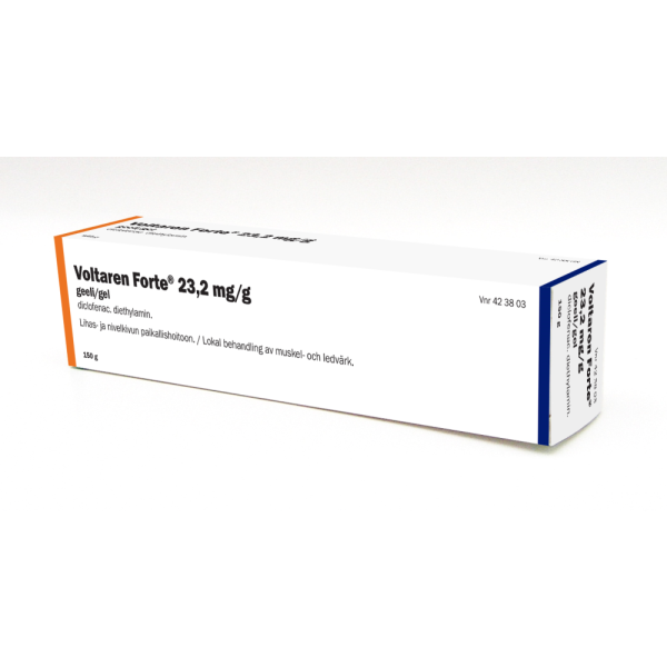 VOLTAREN FORTE geeli 23,2 mg/g 150 g