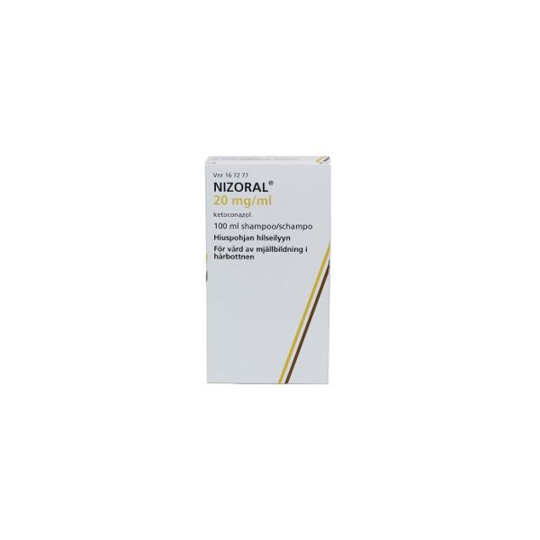 NIZORAL shampoo 20 mg/ml 100 ml