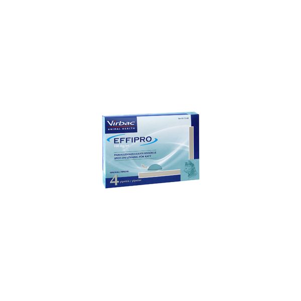 EFFIPRO paikallisvaleluliuos 100 mg/ml Pipetti 4 x 0.5 ml