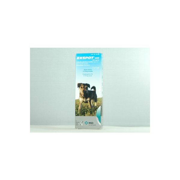 Exspot Vet paikallisvaleluliuos 715 mg/ml 1 ml