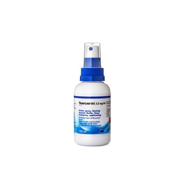 FRONTLINE VET sumute iholle, liuos 2.5 mg/ml 100 ml