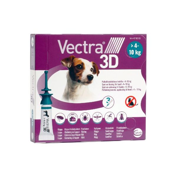 Vectra 3D paikallisvaleluliuos 3 x 1.6 ml