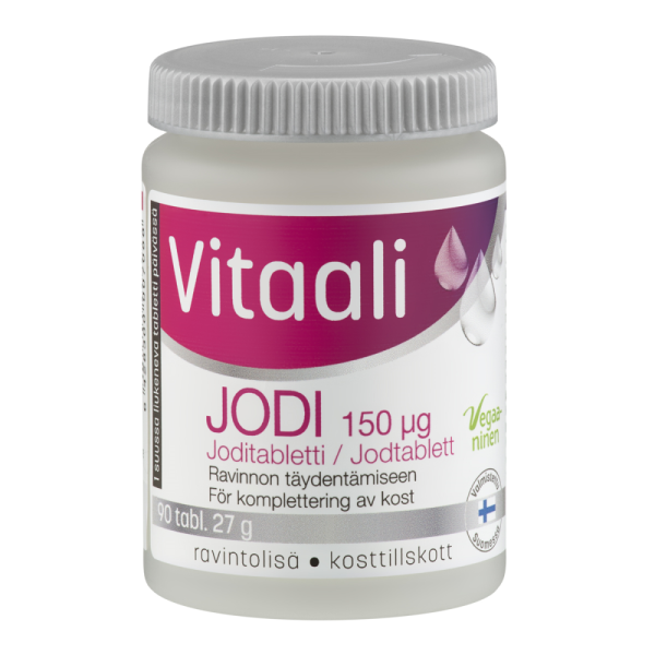 Vitaali Jodi 150 mikrog 90 tabl