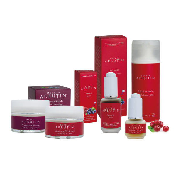 Detria Arbutin Kasvovesi 150 ml