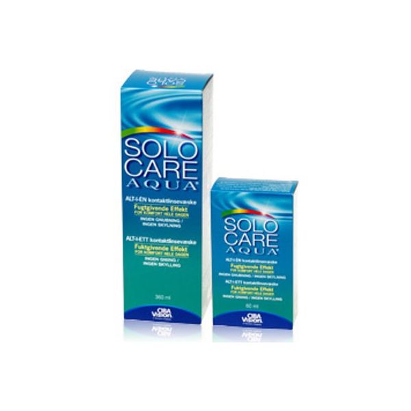 SoloCare Aqua piilolinssineste 90 ml