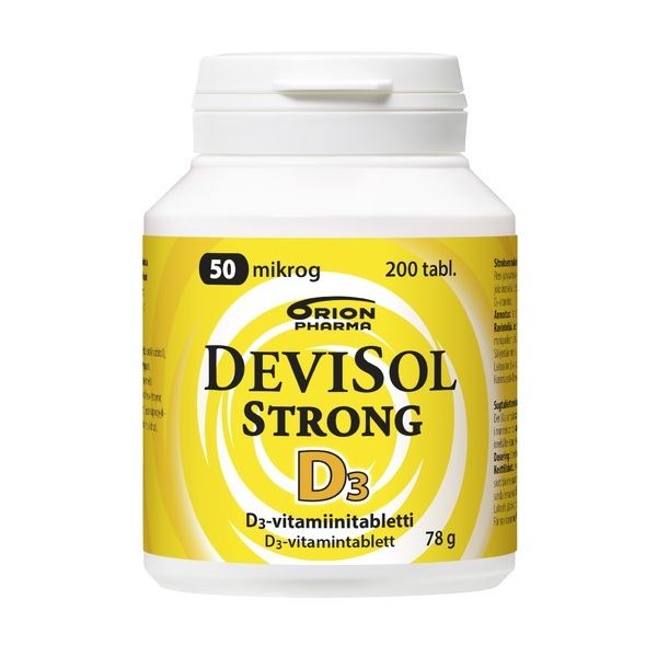 Devisol Strong 50 mikrog imeskelytabletti 200 kpl