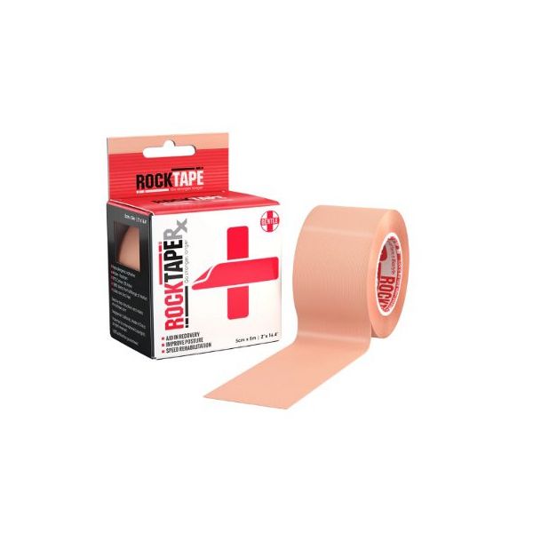 Rocktape RX Kinesioteippi Beige 5cmx5m 1 rll