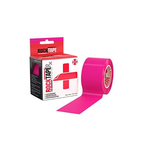 Rocktape RX Kinesioteippi Pink 5cmx5m 1 rll