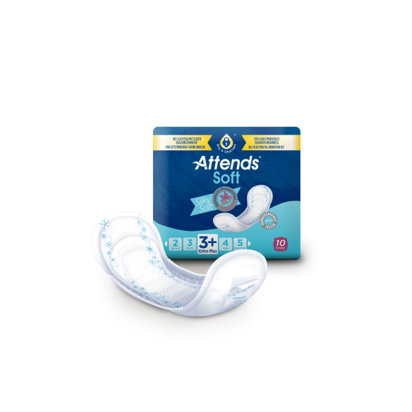 Attends Soft 3 Extra Plus tippasuoja 10 kpl