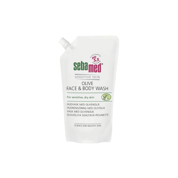 SEBAMED OLIVE FACE&BODY WASH PESUN. TÄYT 1000 ML