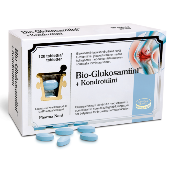 Bio-Glukosamiini+Kondroitiini 120 tabl