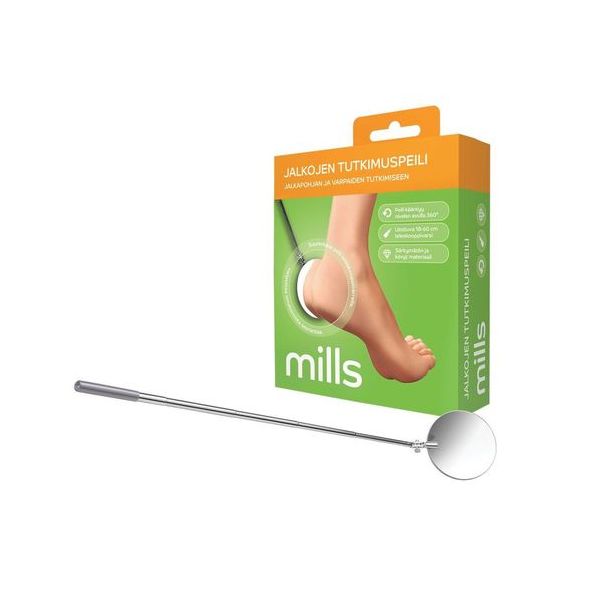 Mills Jalkojen tutkimuspeili 1 kpl