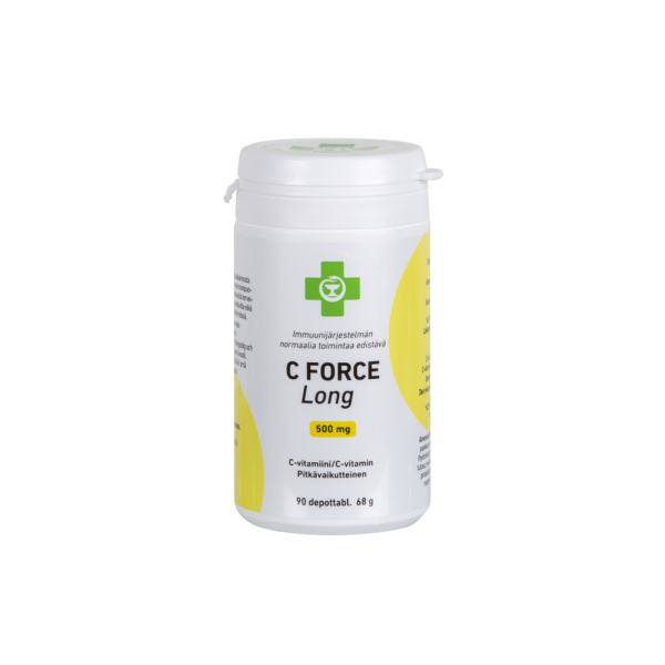 APTEEKKI C Force Long 500 mg 90 depottabl